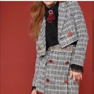 Fashion Nova Cardi B Tweed Skirt